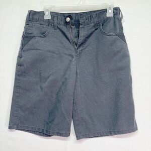 Genuine Dickies Mens Black Carpenter Shorts Duck Canvas Utility Workwear Relaxed